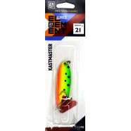 Блешня на хижака, коливна, ZEOX Kastmaster, вага 21г, колір Fire Tiger